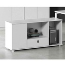 ESCRITORIO P/OFICINA KM-161# BLANCO 160X80X76CM+LATERAL  3CJ