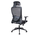 SILLA OFICINA SK-1026HN# EJEC MALLA NEGRA C/CABEZAL ESTRELLA