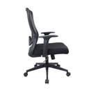 SILLA OFICINA SK-1026MN# RESP/MALLA NEGRA ASIENTO NEGRA
