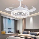 ABANICO DE TECHO CON LAMPARA 9116# LED BLUETOOTH