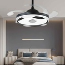 ABANICO DE TECHO CON LAMPARA 5085# LED BLUETOOTH ​