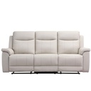 SOFA RECLINABLE CUERO/VINIL RR5628AY53D# 3 PUESTOS