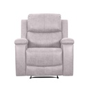 SOFA RECLINABLE TELA RR5064AF51D# 1 PUESTO CON PORTAVASOS DESLIZABLES