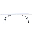 MESA PLEGABLE ZS-FH240A# RECT PLEGABLE POR LA MITAD 240X76X74CM