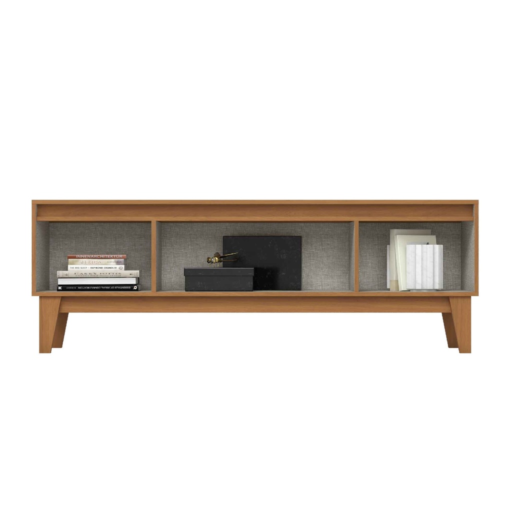 GABINETE P/TV VENETO# S310-221# CANELA/OFF-WHITE# 160CM