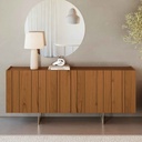 BUFETERO LUNA# 12023# 951# CINAMOMO /PRETO# 180X40X76CM