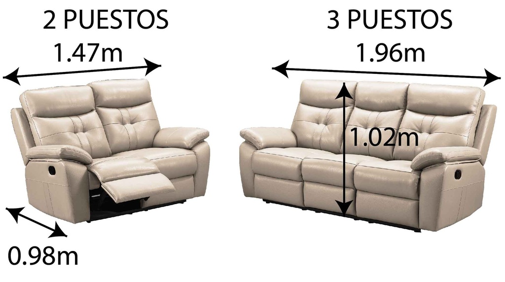 SOFA CAMA TELA LY8927# 2P+CLEOP HE550-11#