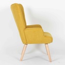 SILLA POLTRONA AR-1901K/QH-8901K# PATAS COLOR NATURAL
