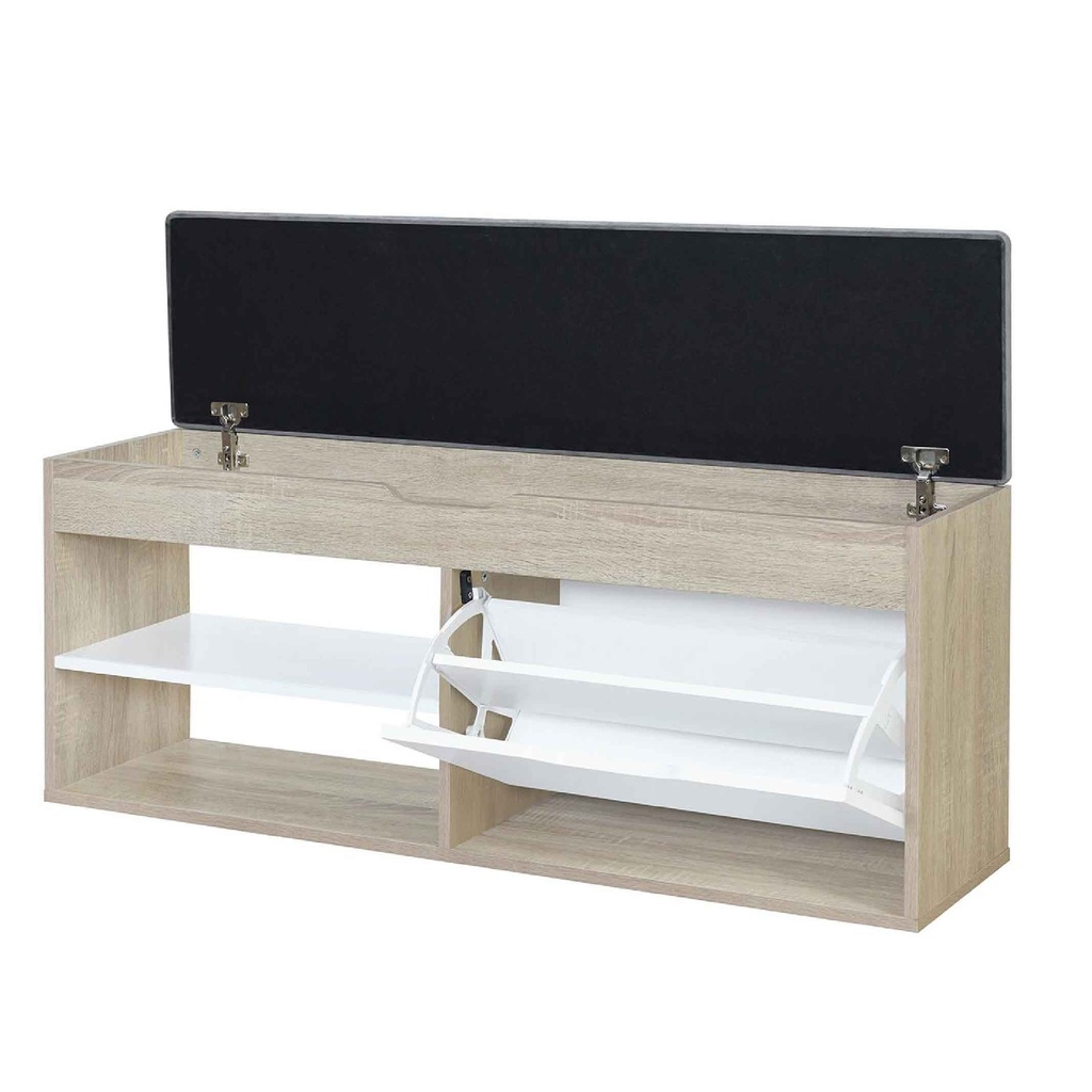 SILLA OFICINA D68-1# VINIL NEGRA ESTRELLA CROMADA