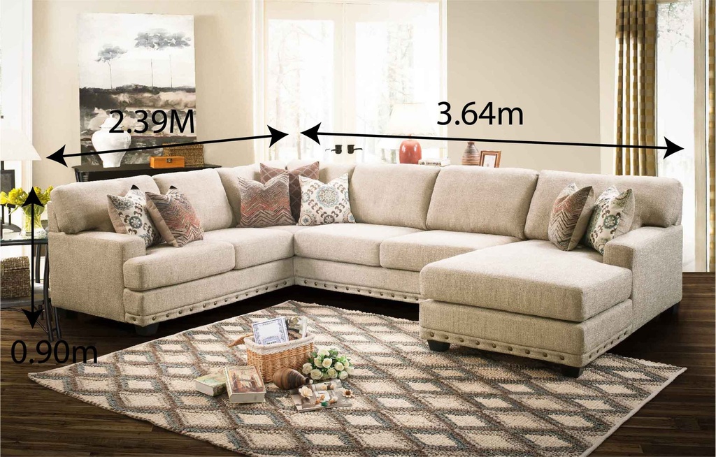 SOFA RECLINABLE CUERO/VINIL YB953# 3PUESTO