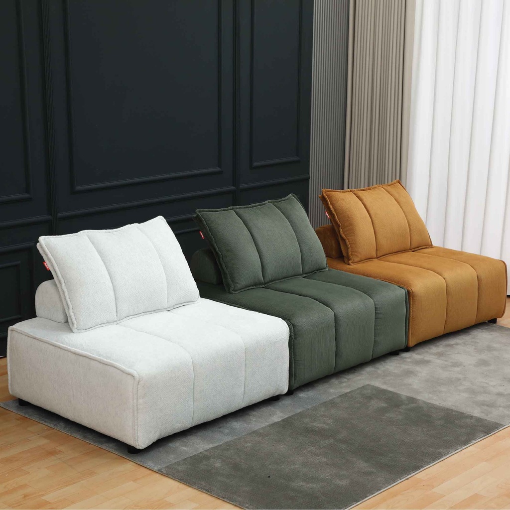 SOFA TELA L* LY8823# FW1046-16# 3P+CLEOP GRIS OSC