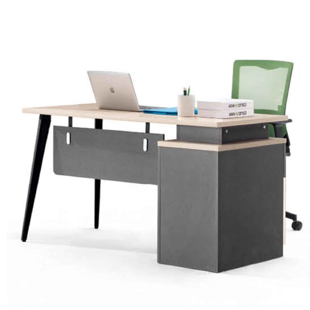 ESCRITORIO P/OFICINA 16B1401# 140X60X72.5CM OAK#