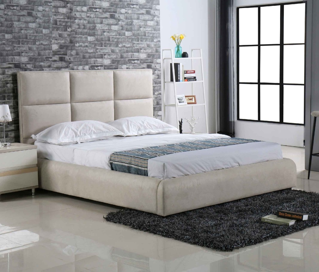 CAMA KING 1.93X2.03M ML1616# TELA