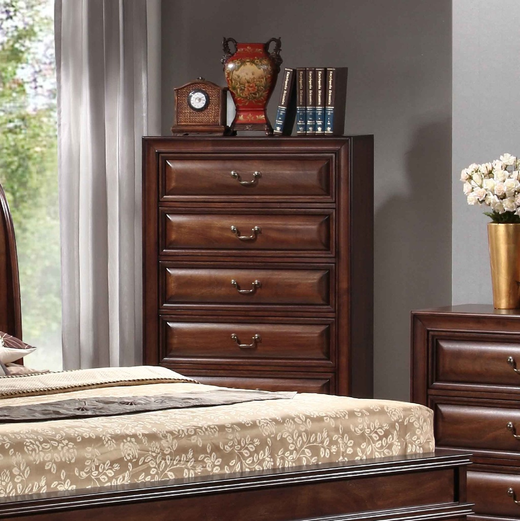 GAVETERO FBCHTA-033B# VARNISH  5GAVETAS  90X42X135CM