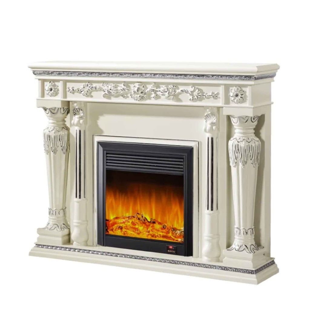 CHIMENEA VA258S# F7-DB# BLANCA 130X32X112CM 110V VA048#