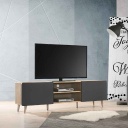 GABINETE P/TV JAYDEN 6 19-TV-12# NATURAL GREY 174X40X53CM