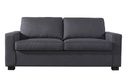 SOFA CAMA TELA 2003-1# GRIS A16# COLCHON PLEGABLE