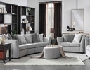 SOFA TELA XF26201# 3+2P GRIS 3-1/3-2/3-3+ 2P/4CJ