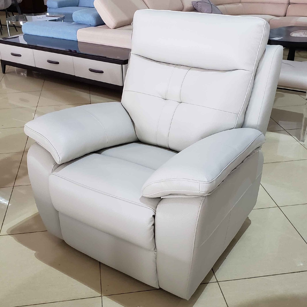SOFA RECLINABLE CUERO/VINIL YB953#  1PUESTO