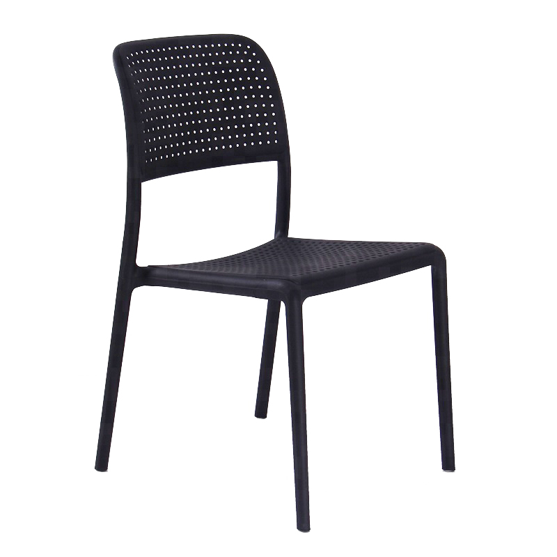SILLA PLASTICA PP-695# C/ORIFICIO RESP/ASIENT