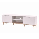 GABINETE P/TV 19-TV24# HAMBURG BLANCO 180X40CM