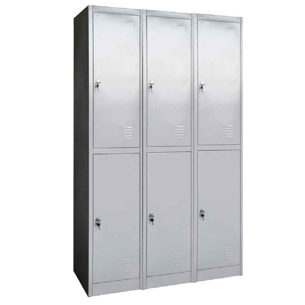 LOCKER METAL KD-024# 6 PUERTAS 90X40X185CM