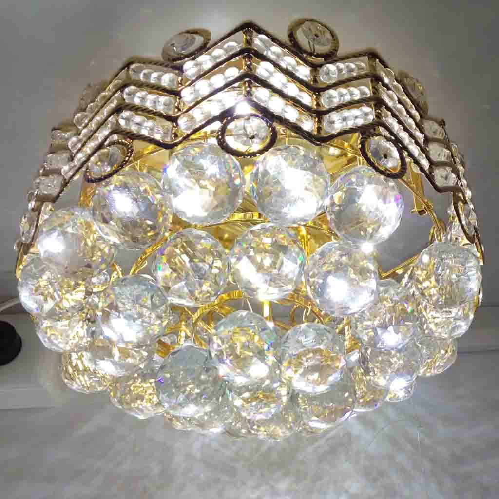 LAMPARA DE TECHO G2026-300# GOLDEN LED*2 E14 LAMPHOLDER 110V