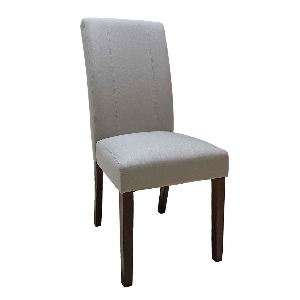SILLA DE COMEDOR CMC-6018B# TELA PTS/NEGRAS
