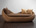 MIMBRE CAMA NATURAL FLORA# 3/COJ G-180 220X100X77