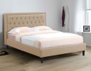 CAMA TWIN 1.00X1.90M SW637# TELA YF-1589-4 BEIGE
