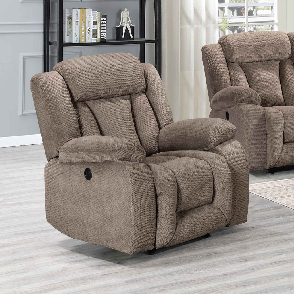 SOFA RECLINABLE TELA CX003A-51# 1PUESTO