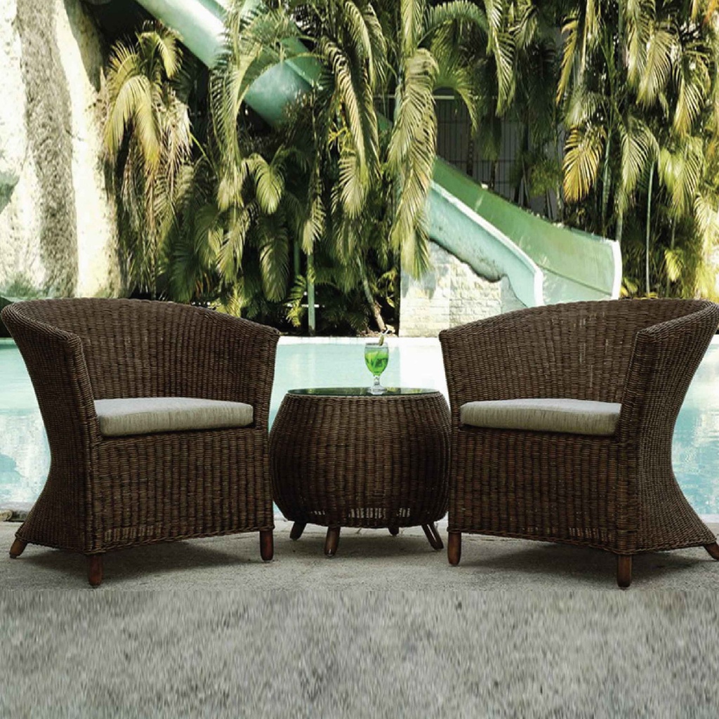 MIMBRE MESA NATURAL YORK# C/2 SILLAS+MESITA