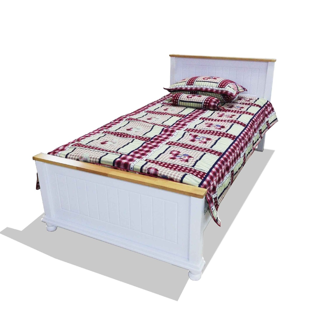 CAMA TWIN 1.00X1.90M BELLE# BLANCO