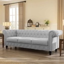SOFA TELA P80P# 3 PUESTOS