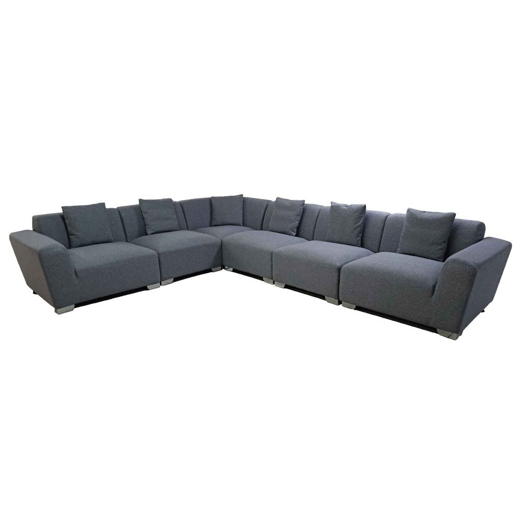 SOFA TELA L* D1735# GRIS SY9333C-4# 1LF+1+1+ESQ+1+1RF 6CJ