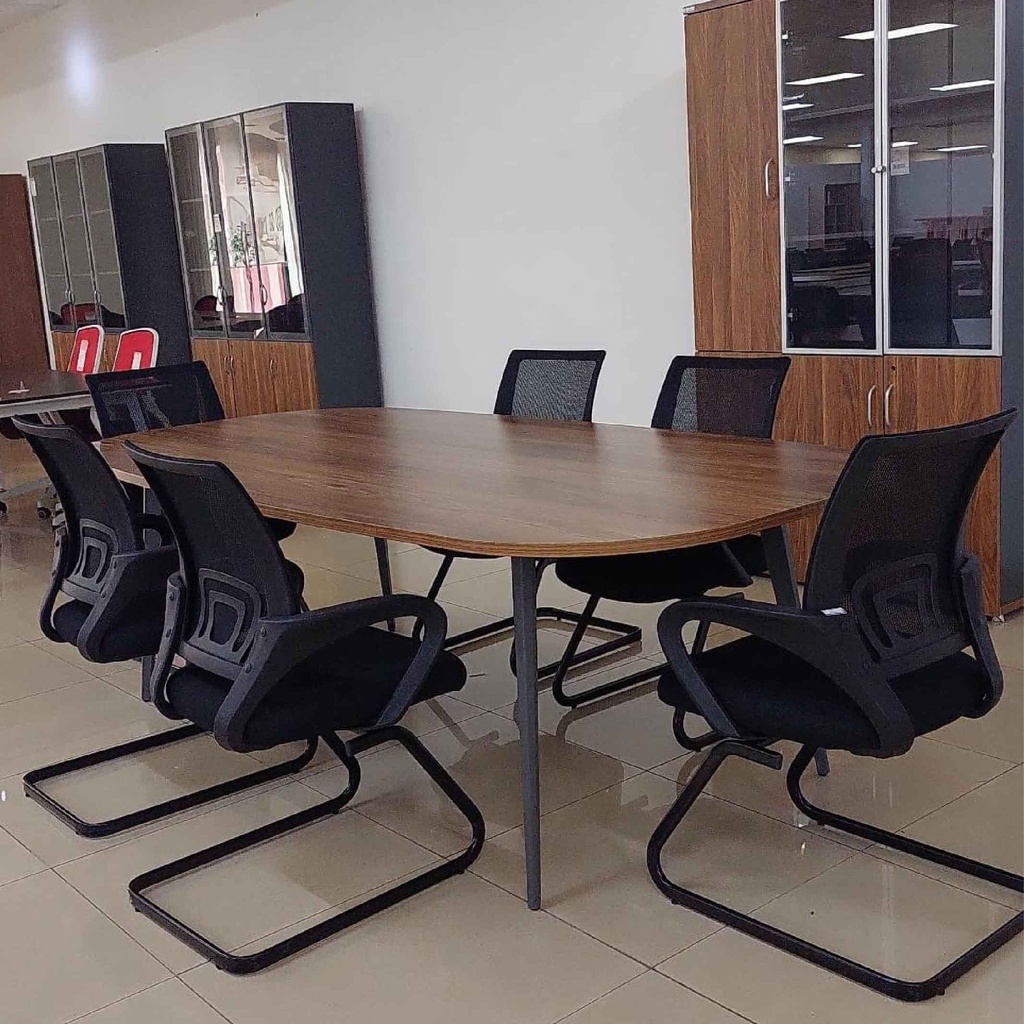 MESA DE CONFERENCIA C-009# 240X120X75CM# 1004 PATAS GRIS