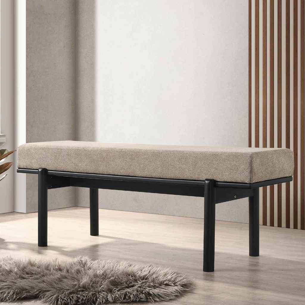 BANQUETA TELA BW22-02B# 127X40CM# 227-3 CHOCOLATE  2CJ