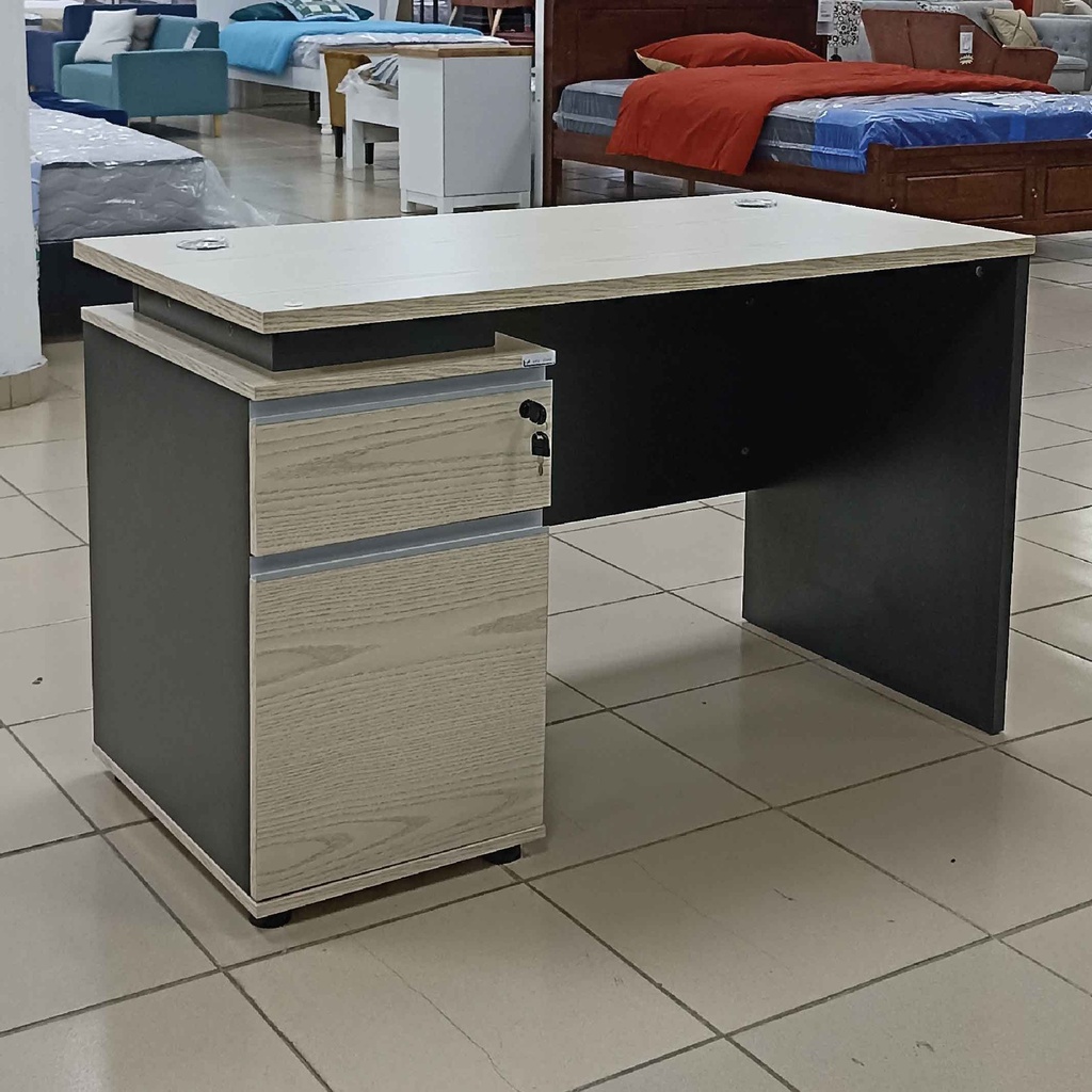ESCRITORIO P/OFICINA A-001-1200# NY-K003# BEIGE 120X60X75CM