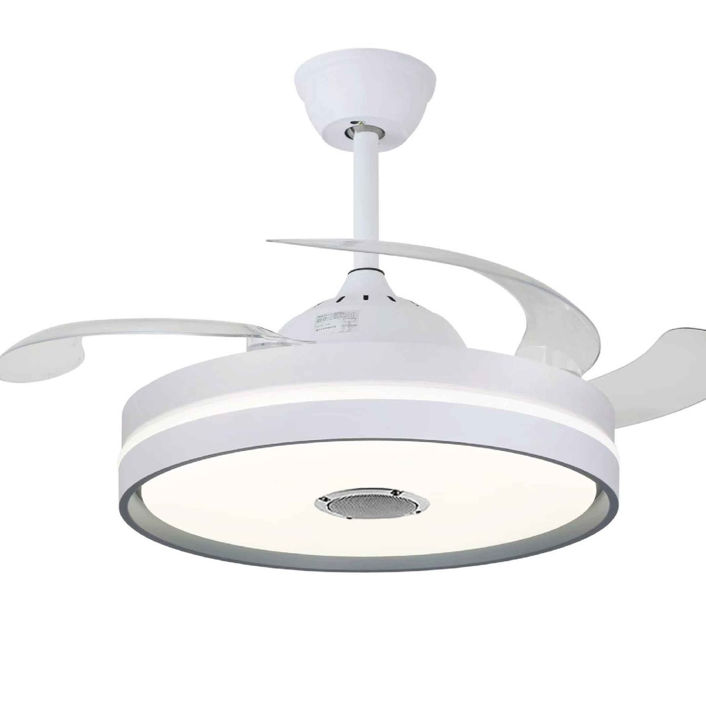 ABANICO DE TECHO CON LAMPARA 9813# LED BLUETOOTH ​