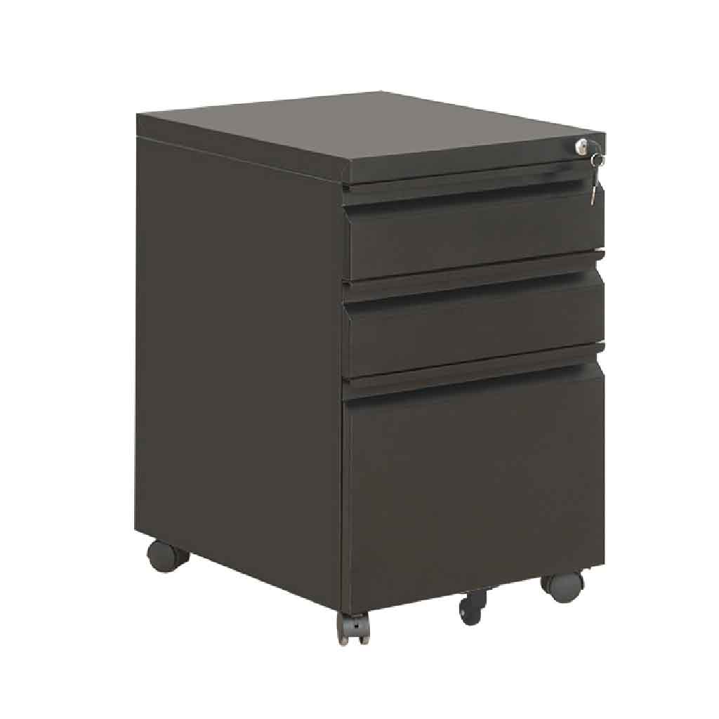 GAVETA METAL BP-015# KD-BH001# 3/GV NEGRO 9005# 39X50X63CM