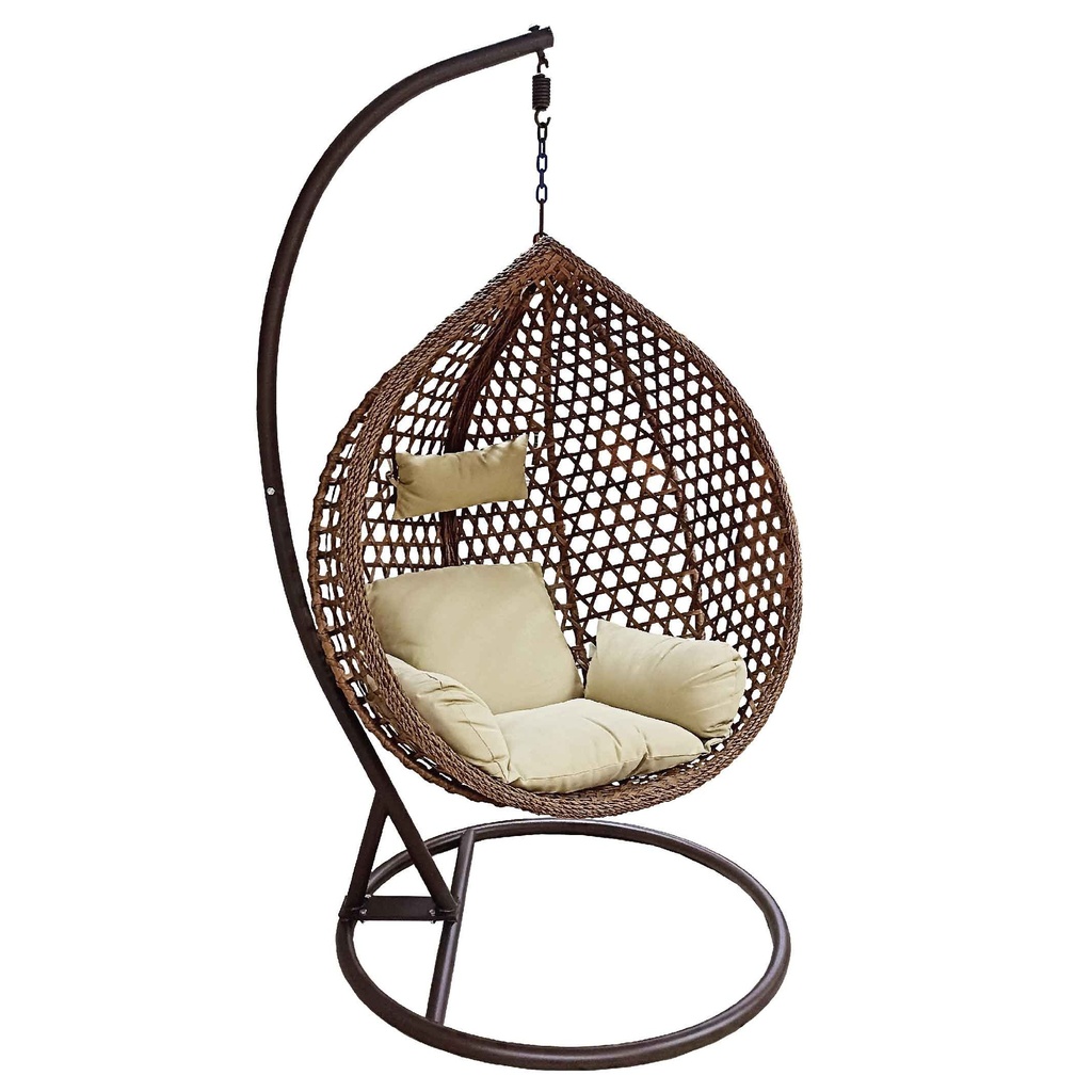 MIMBRE GUIRNALDA N860# BASE CHOCOLATE/ CANASTA YELLOW# CREMA COJIN BEIGE