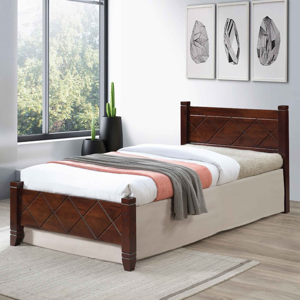 CAMA TWIN 1.0X1.90M AF PINEY# WENGUE# 3CJ
