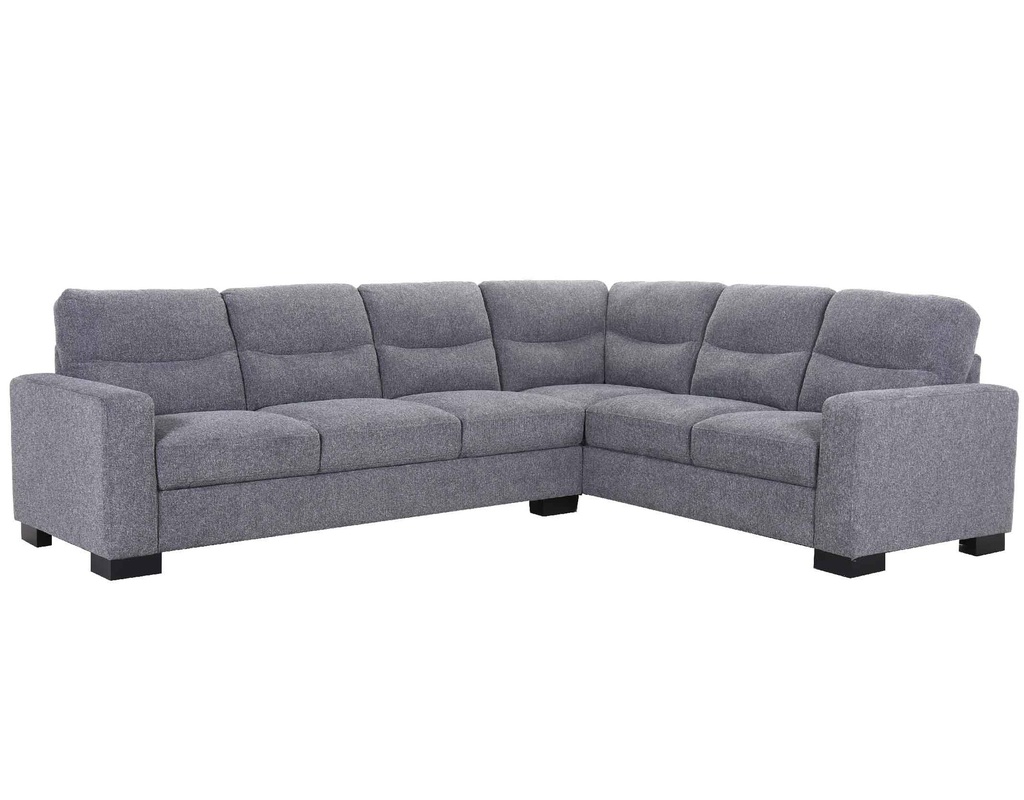 SOFA TELA L* 5424-63L+63R # C886# GRIS