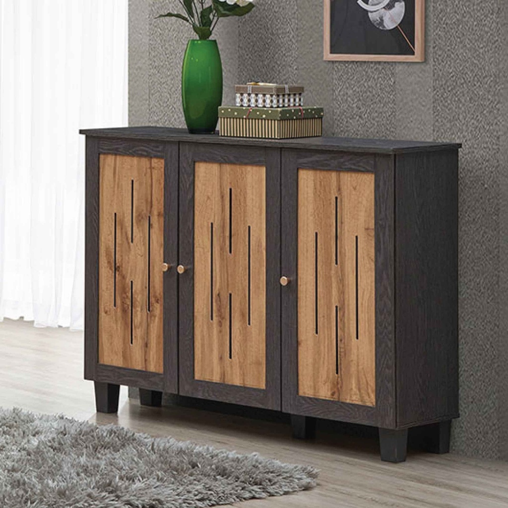 ZAPATERA SC-1482# 226312A-PU 3PUERTAS 119X33X90CM