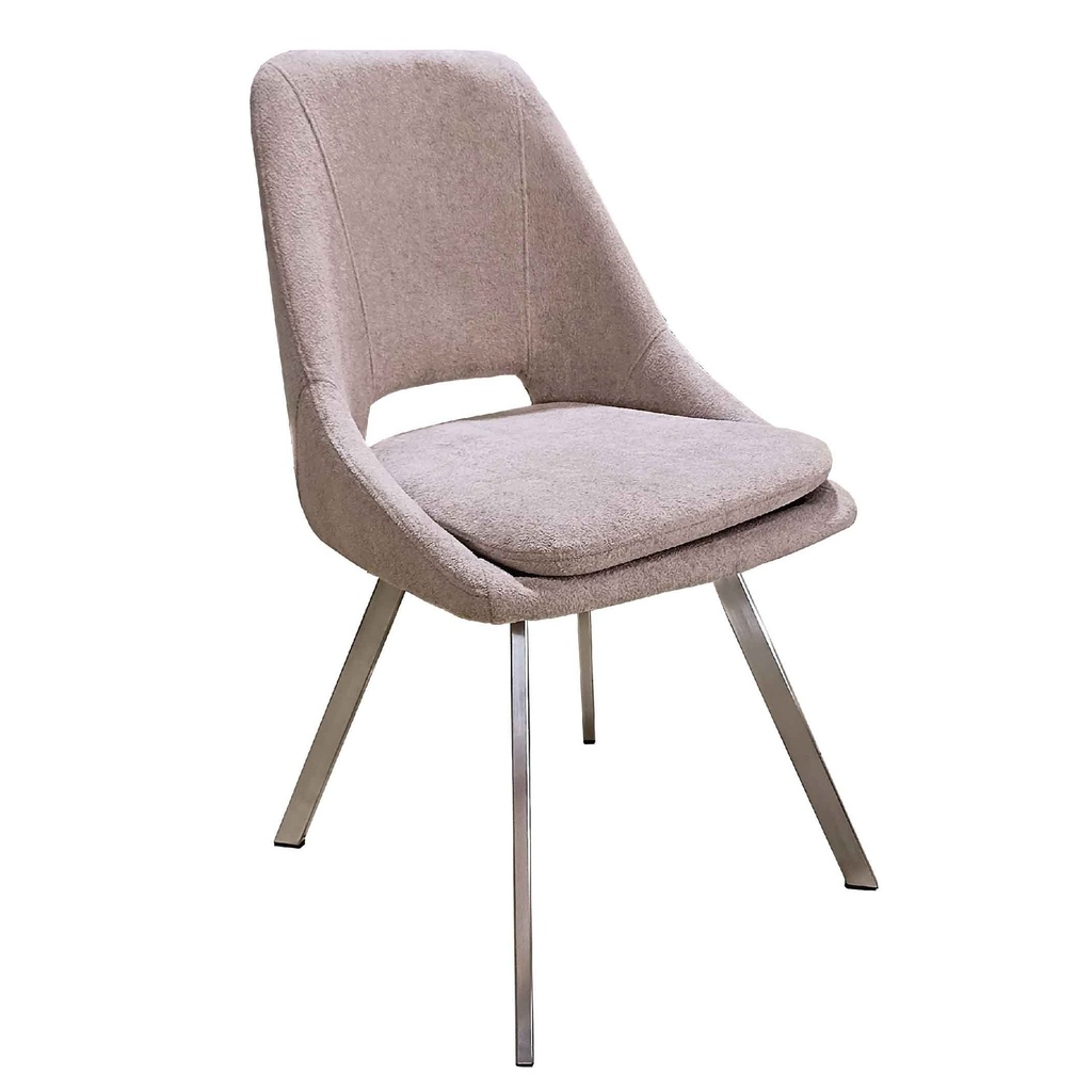SILLA DE COMEDOR DC5174# PATAS DE ACERO INOXDABLE