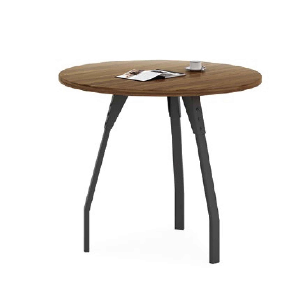 MESA DE CONFERENCIA KE-408# REDONDA 100X76CM COLOR TP-904#+GRIS  2CJ