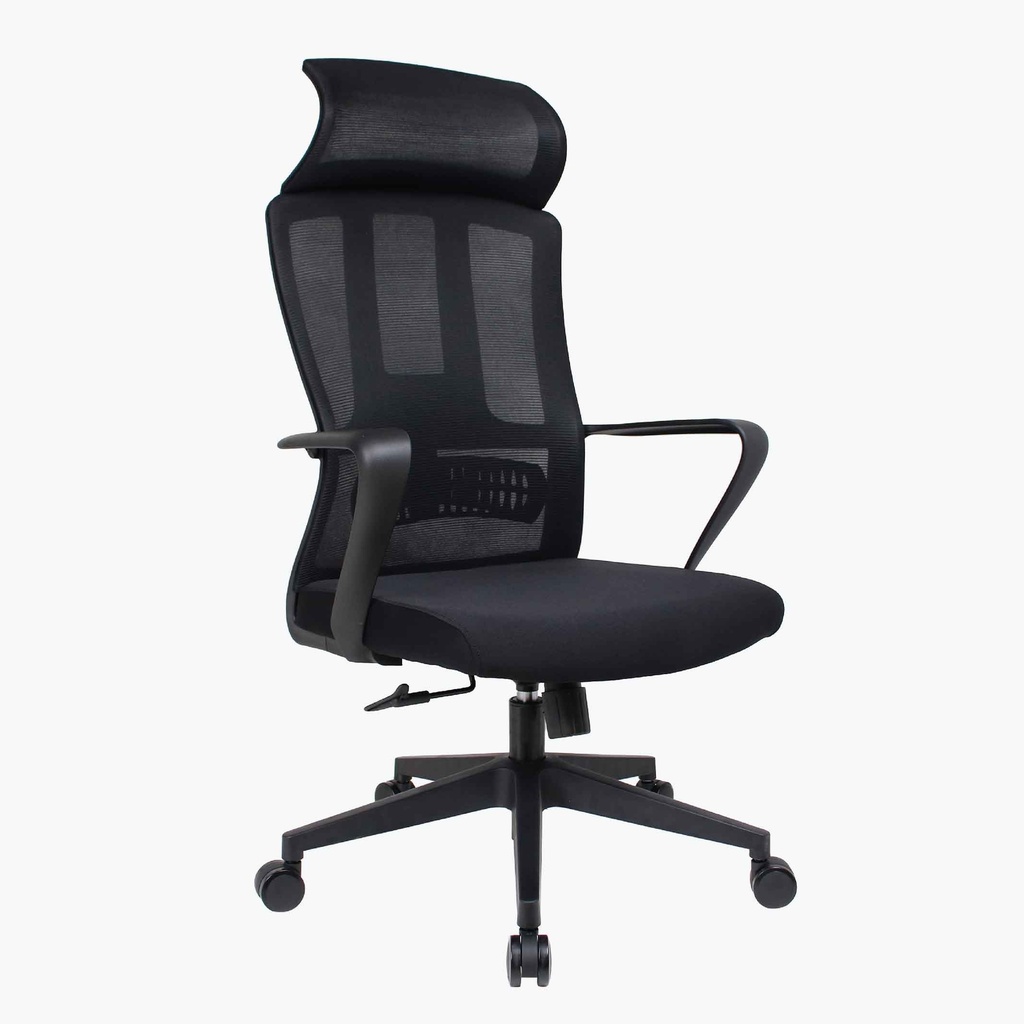 SILLA OFICINA FX-1023H# NEGRA C/BRAZO
