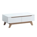 MESITA DE CENTRO SIMONA-CT 1396#JS BLANCO -PU# 100X55X40CM 2GV