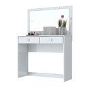 PEINADORA DAILA# D908-10# 133X91X41CM BLANCA + CONECTOR