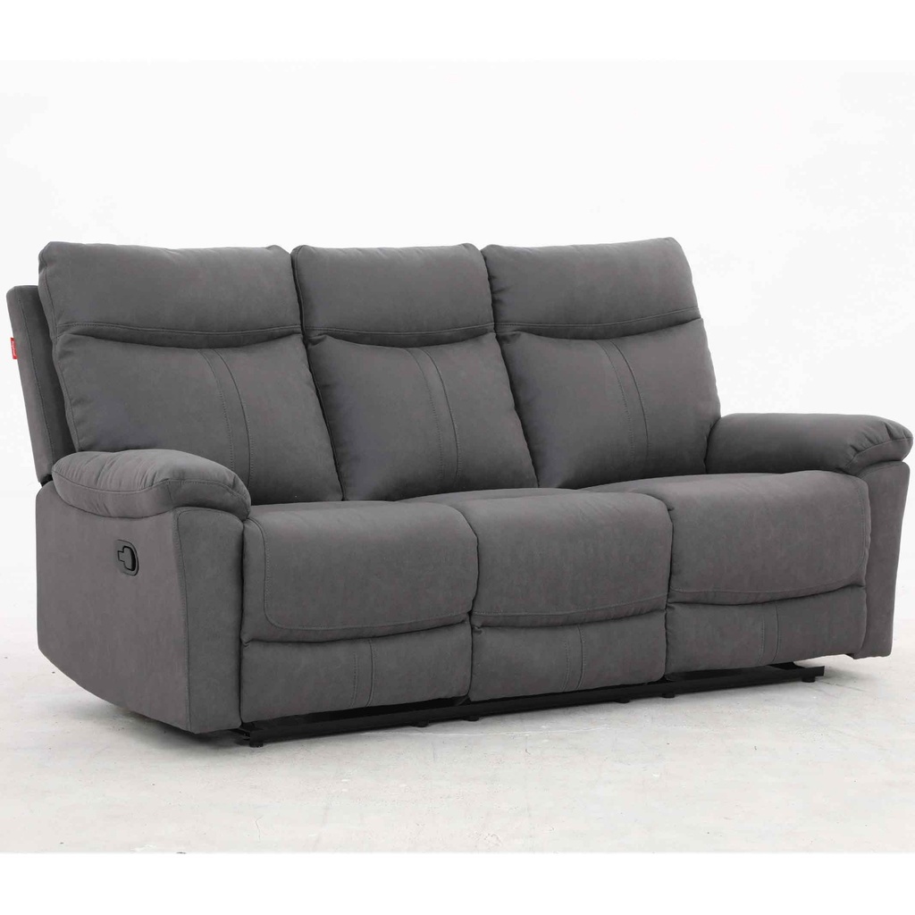SOFA RECLINABLE TELA RR7499AF53D# 3PUESTOS